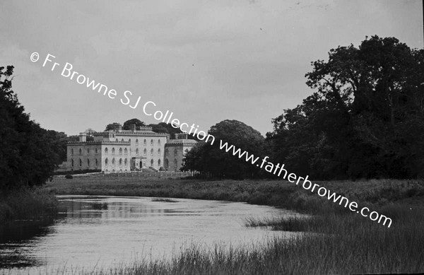 MOORE ABBEY AS CONVENT OF MARY IMMACULATE DISTANT VIEW FROM BANK OF RIVER SOUTH WEST